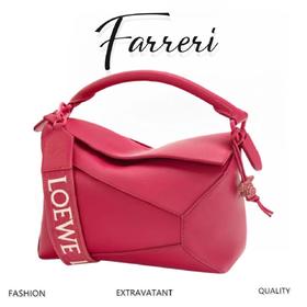 罗家 陶瓷小兔款 几何包24CMPuzzle手袋