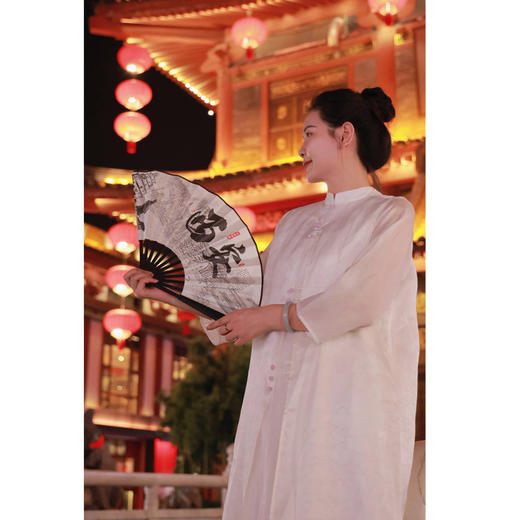 【抖音专属】套装（长款衬衫24710396-山矾+无袖连衣裙24707397-山矾） 商品图5