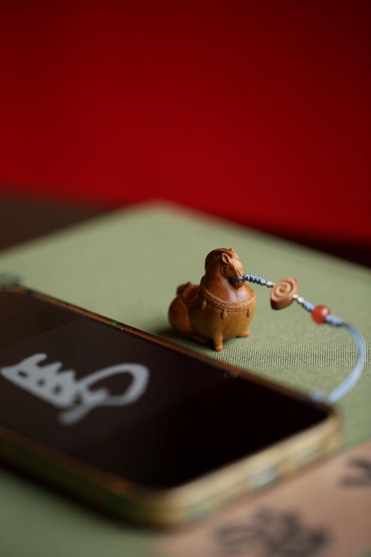 【青山特惠】老山檀【唐马】挂坠 吊坠 26*19*31mm s5 商品图7