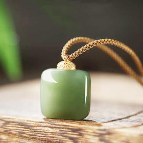 金鱼胡同 直上青云 和田玉 晴水吊坠&平安锁&无事牌&龙凤对佩