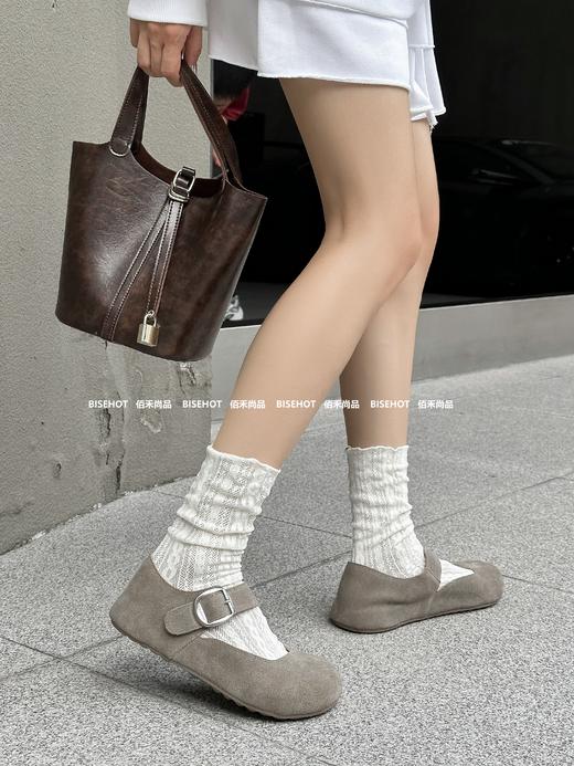 新品磨砂皮软底软面百搭休闲单鞋T18B43540（W） 商品图3