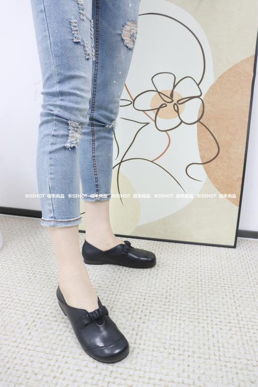 新品女士真皮软底软面婆婆单鞋963B43515（W） 商品图3
