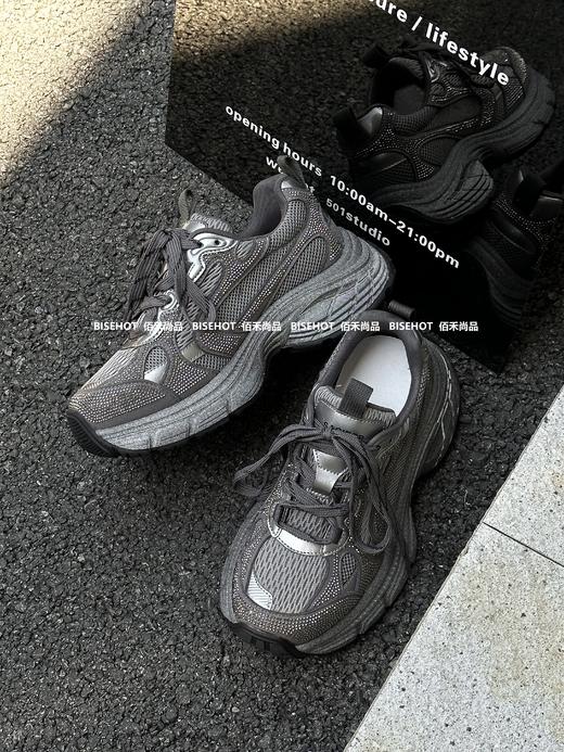 新品女士百搭满钻韩式增高显瘦老爹鞋643B43539（W） 商品图4