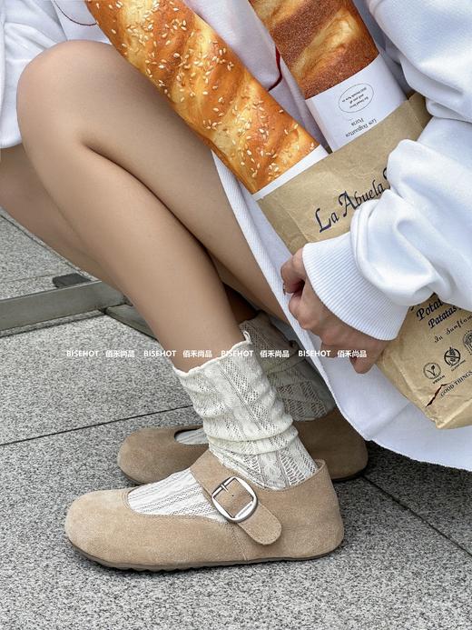 新品磨砂皮软底软面百搭休闲单鞋T18B43540（W） 商品图2