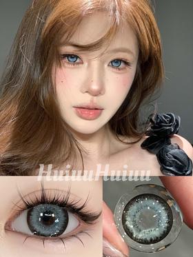 【半年抛大直径】 KIRAFAIRY--黑羚羊灰-14.5mm【年抛0-1000度 不含525/575】