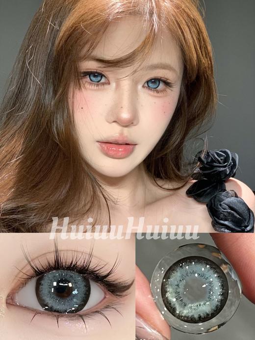 【半年抛大直径】 KIRAFAIRY--黑羚羊灰-14.5mm【年抛0-1000度 不含525/575】 商品图0