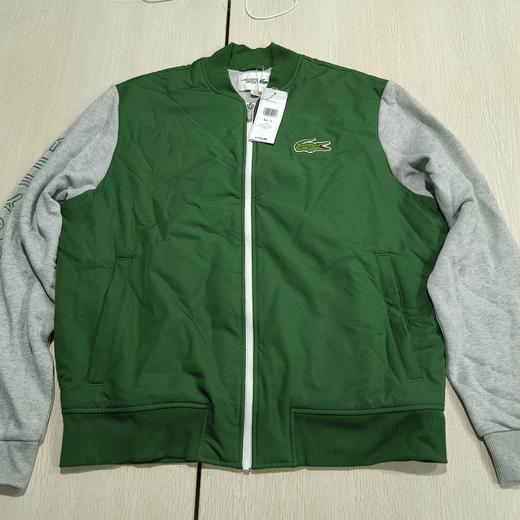 瑕疵 Lacoste/法国鳄鱼 男士棒球领运动休闲夹克外套 商品图0
