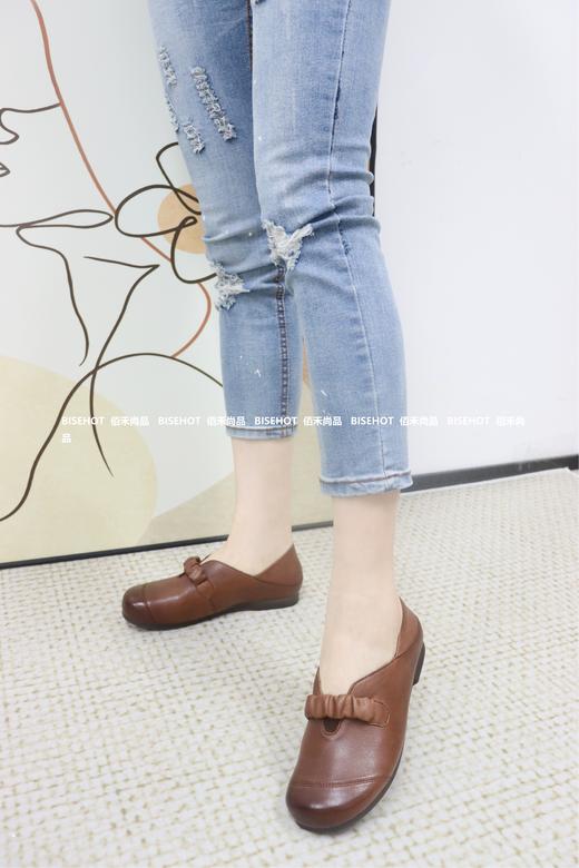 新品女士真皮软底软面婆婆单鞋963B43515（W） 商品图8