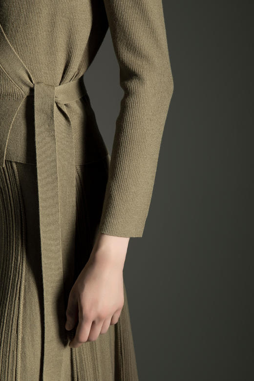 CARA BLUE  V领针织开衫 商品图1