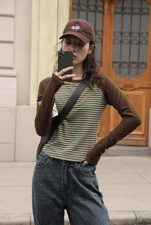 👉👉【全国包邮】火山岩双面澳绒打底衫：👍️我愿称之为秋冬续命打底❗ 去年卖爆了‼️超火🔥的美拉德色系打底衫，250g火山岩双面澳绒面料 商品图2