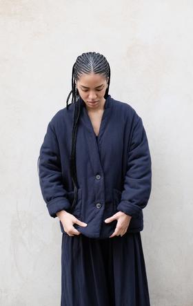 Elsa esturgie夹棉外套