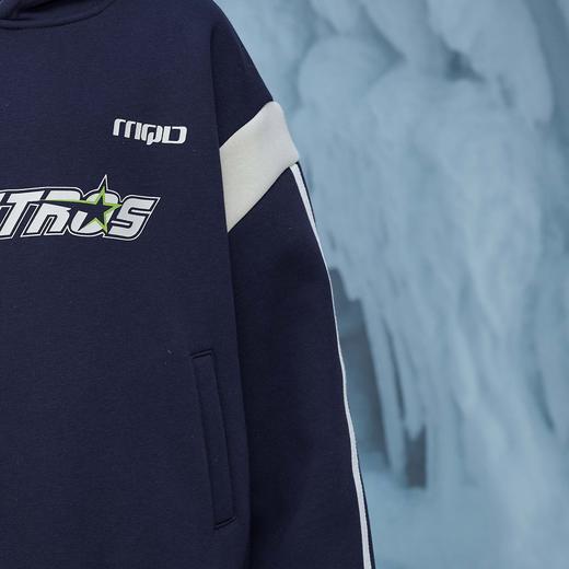 【MQD】童装男大童冬季新款潮酷穿搭字母连帽卫衣 商品图2