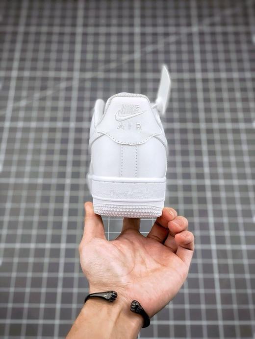 纯白空军|Nike Air Force 1 07 牛皮革 *复古风格 包裹性保暖 低帮 板鞋 男女同款 纯白（DD） 商品图7