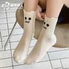 都市丽人中筒袜休闲系列精梳棉袜子女袜子LCTDG5 商品缩略图0