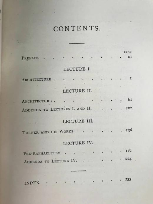 1891年 罗斯金建筑与艺术演讲集 15页插图 真皮精装32开 商品图4
