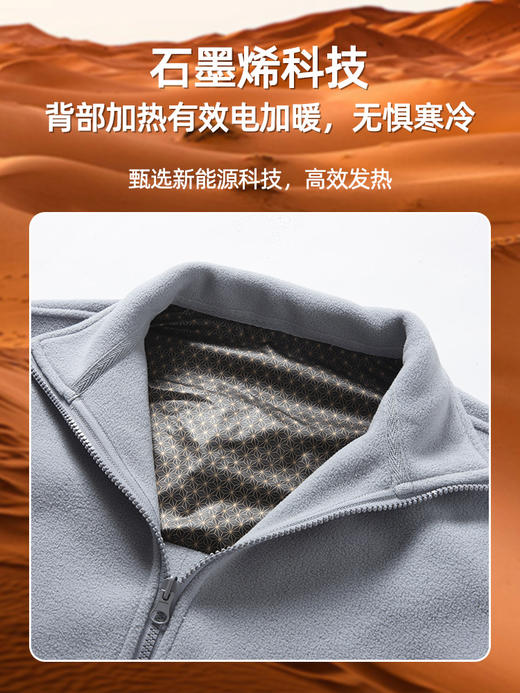 秋冬【冲锋衣三合一】防泼水男女款 时尚新型高级感可拆卸防风外套  商品图2