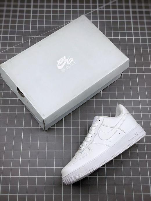 纯白空军|Nike Air Force 1 07 牛皮革 *复古风格 包裹性保暖 低帮 板鞋 男女同款 纯白（DD） 商品图11