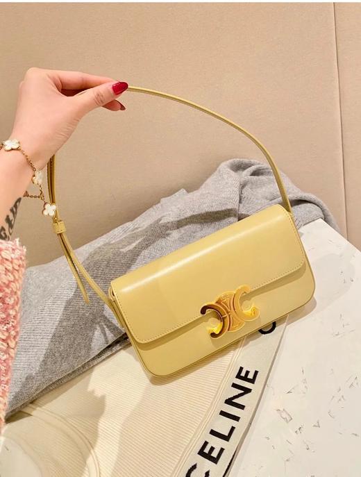 赛琳|凯旋门TRIOMPHE皮肩带腋下包|DZ（HH） 商品图4