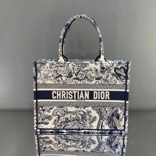 迪家|白色兰老虎??托特 Book Tote|w（CB） 商品图0