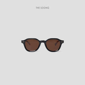 THESOONG|极简设计轻便双色拼接手工制作黑框墨镜HWZB4565