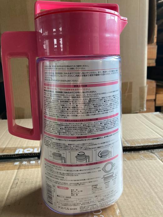日本asvel创意家用果汁凉水瓶塑料耐热水瓶1.6l原装正品 商品图1