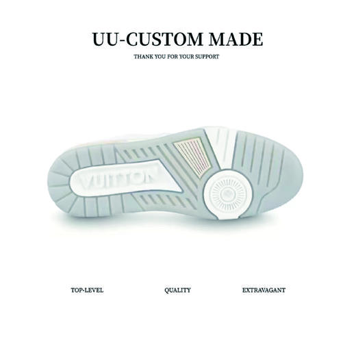 驴家   Trainer 皮革 系带浮雕  时尚板鞋  情侣款 男女同款  白水泥（HC） 商品图4