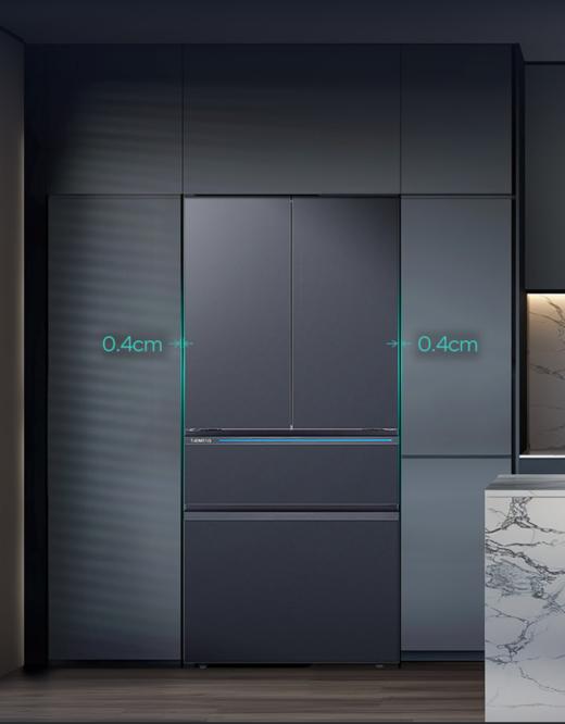 【国补15%】西门子526L多门超薄零嵌家用电冰箱超氧一级能效KF82AA657C湖韵蓝【新品首发】 商品图4