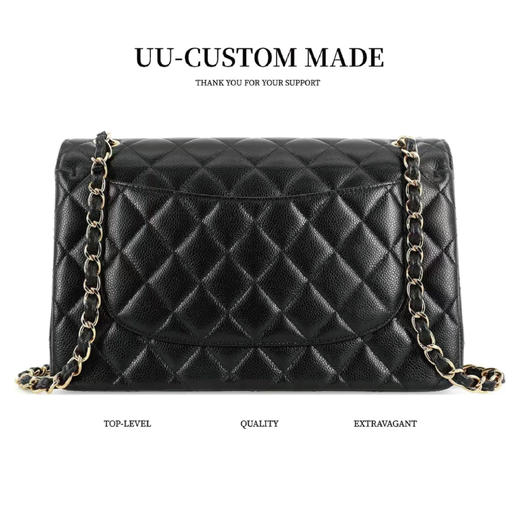 CHANEL香奈儿 CF 23s金扣菱格纹链条 Cloudy Pearly 斜挎单肩包  三个尺寸   鱼子酱牛皮/小羊皮/荔枝纹牛皮  金扣/银扣（HH） 商品图2