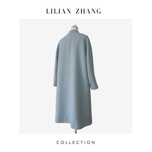 C系列—定制—“Vintage Fashion”—佳人挚爱—中古A摆中长大衣2406002 商品图3