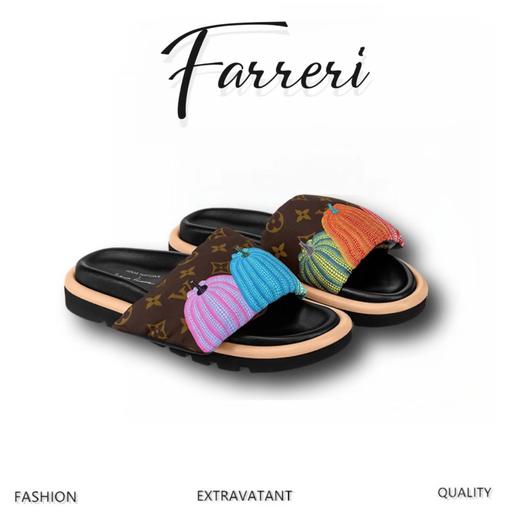 驴家草间弥生系列拖鞋(HD) 商品图0