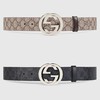 古家 GUCC1| 互扣式双G帆布 两色腰带| GZ（CB） 商品缩略图0