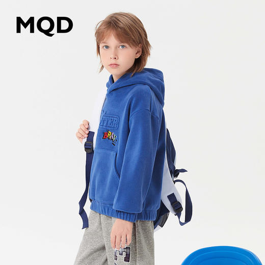 【MQD】童装男大童冬季新款运动卡通连帽卫衣 商品图1