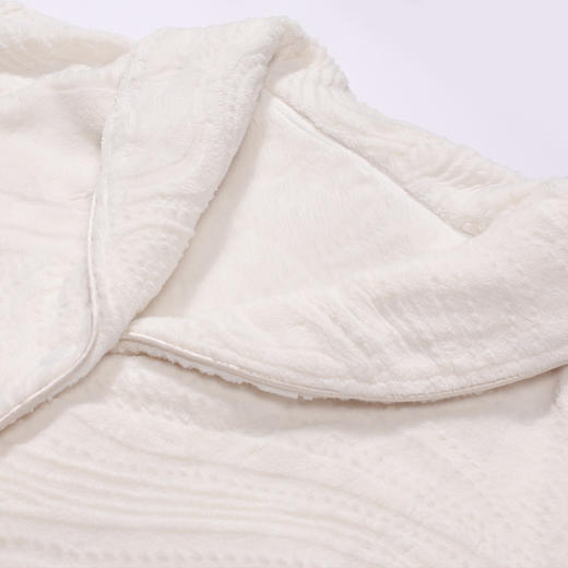 都市丽人睡衣生活家居长袖家居服法兰绒烂花厚女士法兰绒套装LHT1Q9 商品图5