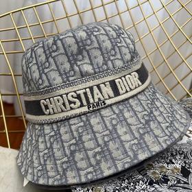 迪家|遮阳老花logo渔夫帽（CO）