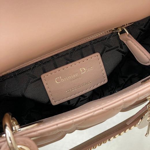 迪家|戴妃3格 豆沙粉羊皮|W（HH） 商品图10