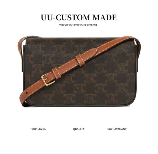 赛琳|凯旋门TRIOMPHE皮肩带腋下包|DZ（HH） 商品图2