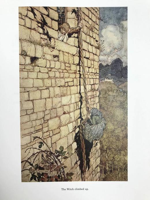 格林童话集 鬼才拉克姆经典彩色插图 精装16开 商品图6