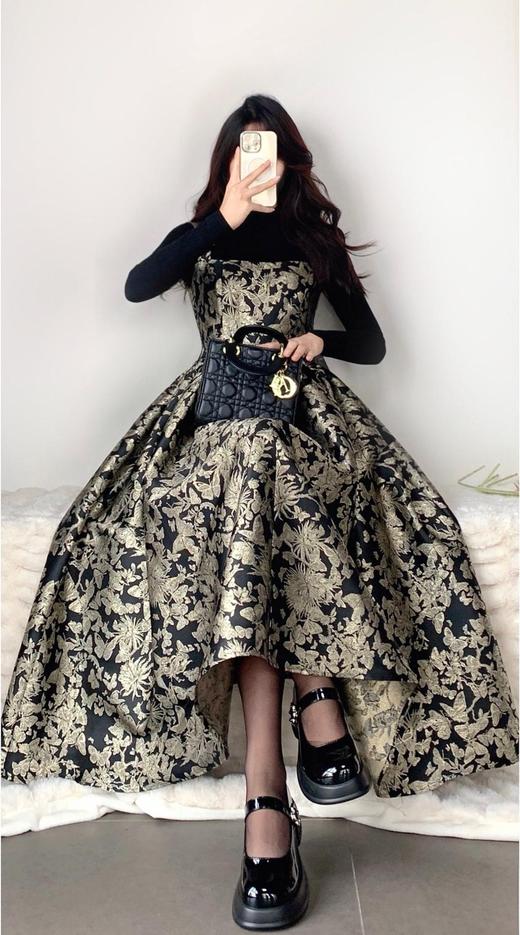 迪家| Lady DiorMy ABCDior 浅金色饰面金属吊饰藤格纹 小羊皮 单肩斜挎手提包白色 四格 女款多色可选（HH） 商品图5