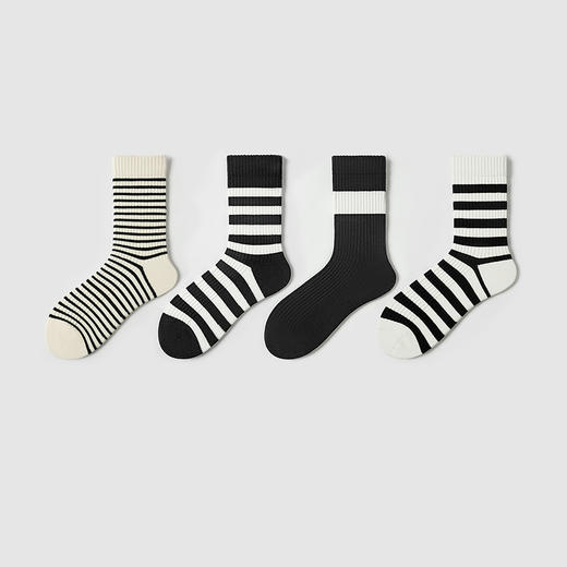 都市丽人中筒袜休闲系列暖绒绒袜子女袜子LCTDF8 商品图2