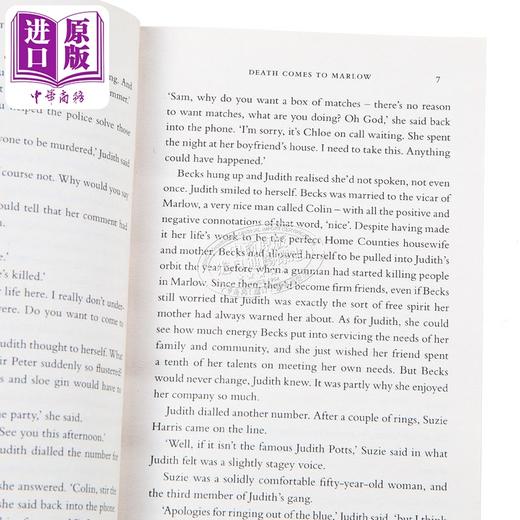 预售 【中商原版】马洛谋杀俱乐部之谜 2 死亡来到马洛 Death comes to Marlow 英文原版 Robert Thorogood 推理与惊悚小说 商品图2