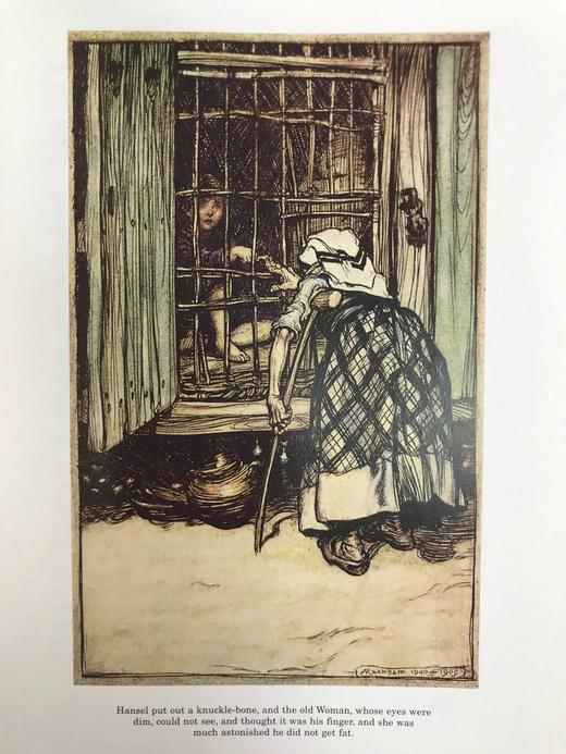 格林童话集 鬼才拉克姆经典彩色插图 精装16开 商品图9