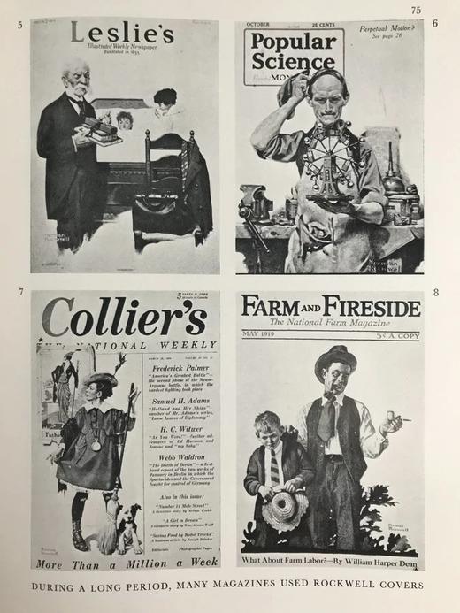 洛克威尔插画作品集（1970） 437幅插图 精装大16开 商品图13