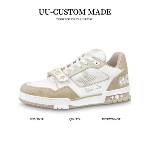 Monogram 花卉的创新，压纹小牛皮， Trainer 运动鞋（HC） 商品图1