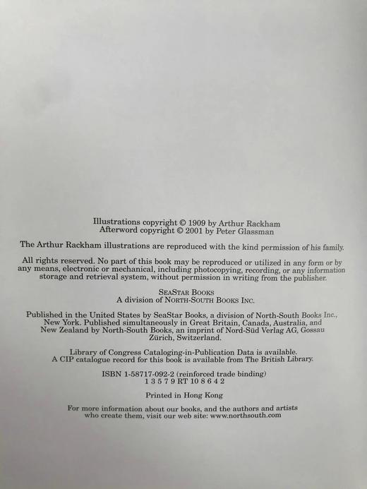 格林童话集 鬼才拉克姆经典彩色插图 精装16开 商品图4