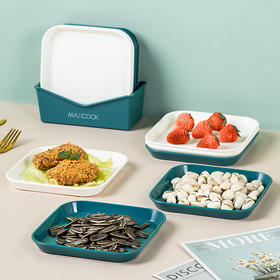 美厨北欧风家用塑料创意多用盘碟7件套
MCWA8383