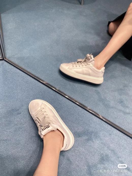 缪缪2023新款 火脏脏鞋 小白鞋（HC） 商品图7