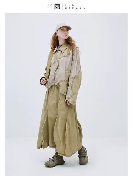 半圆/D23101019/长袖休闲小众夹克 商品图0