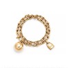 TIFFANY&CO 蒂芙尼TiffanyHardWear系列小号缠绕式手链女款金色（BM） 商品缩略图0