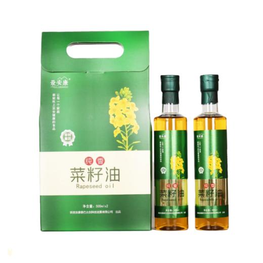 最安康菜籽油手提礼盒  500ml*2盒/组 商品图1
