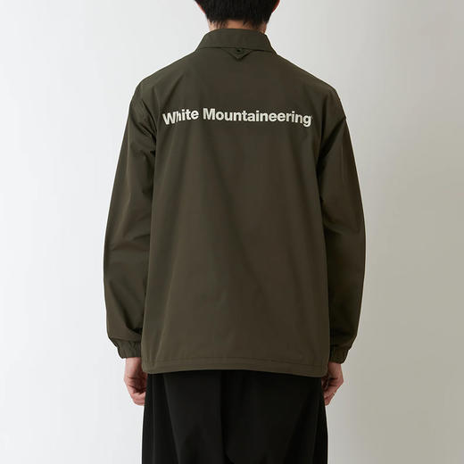 White Mountaineering 白山 WINDSTOPPER 机能性防风面料教练夹克 商品图2